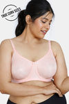 Zivame True Curv Beautiful Basics Double Layered Wired Full Coverage Super Support Bra - Peach Pearl — thumbnail 1